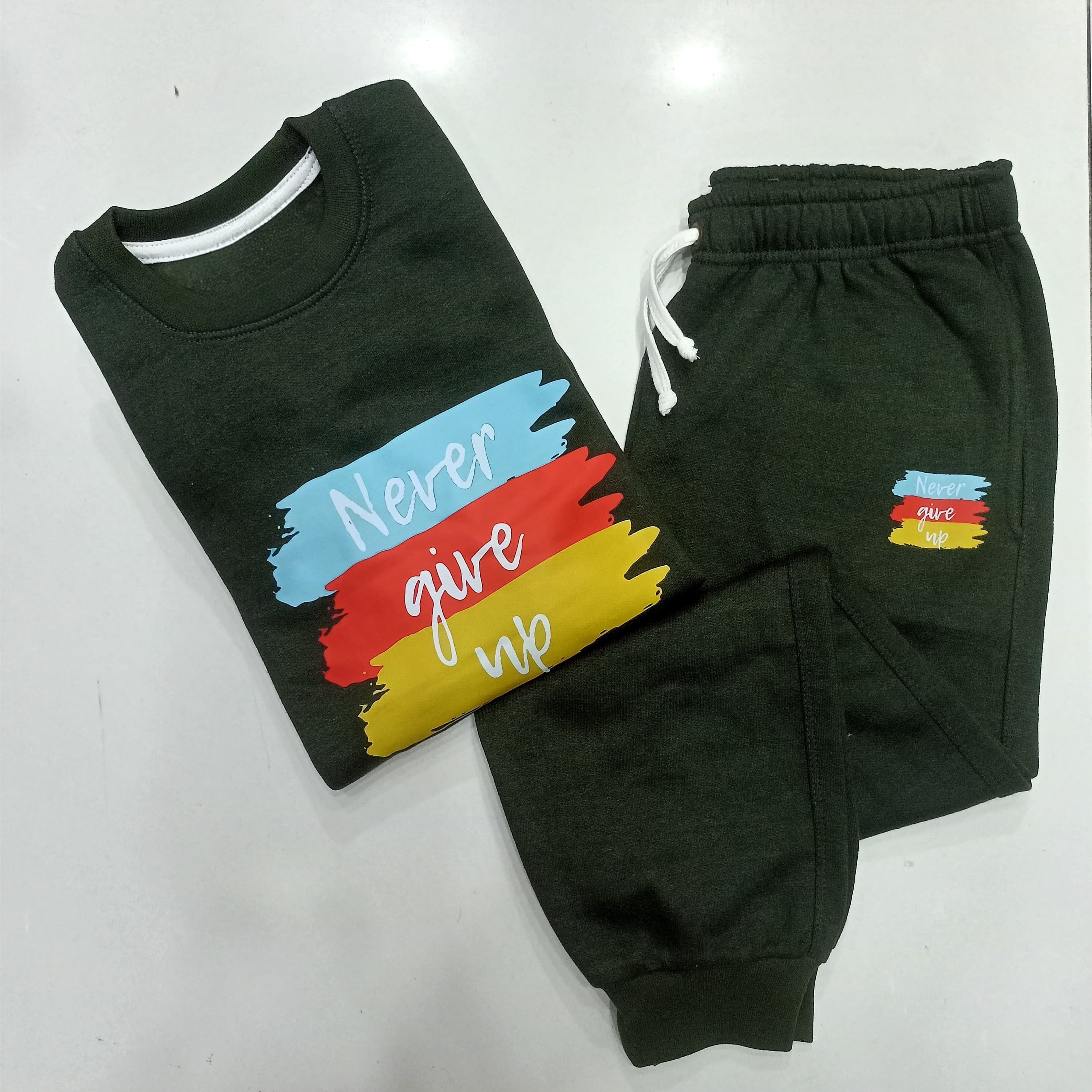 Commando green - Fleece Tracksuits