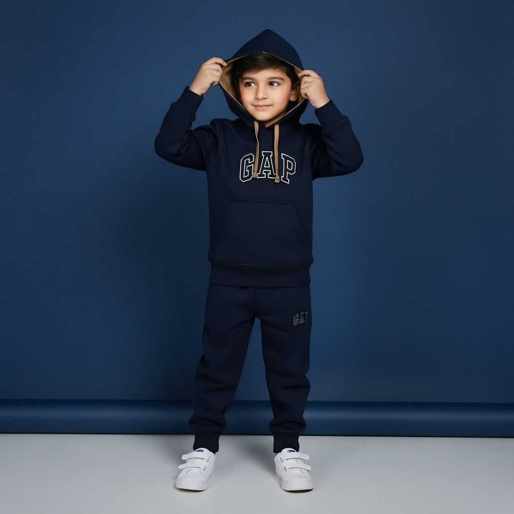 Navy Hoodies Tracksuits