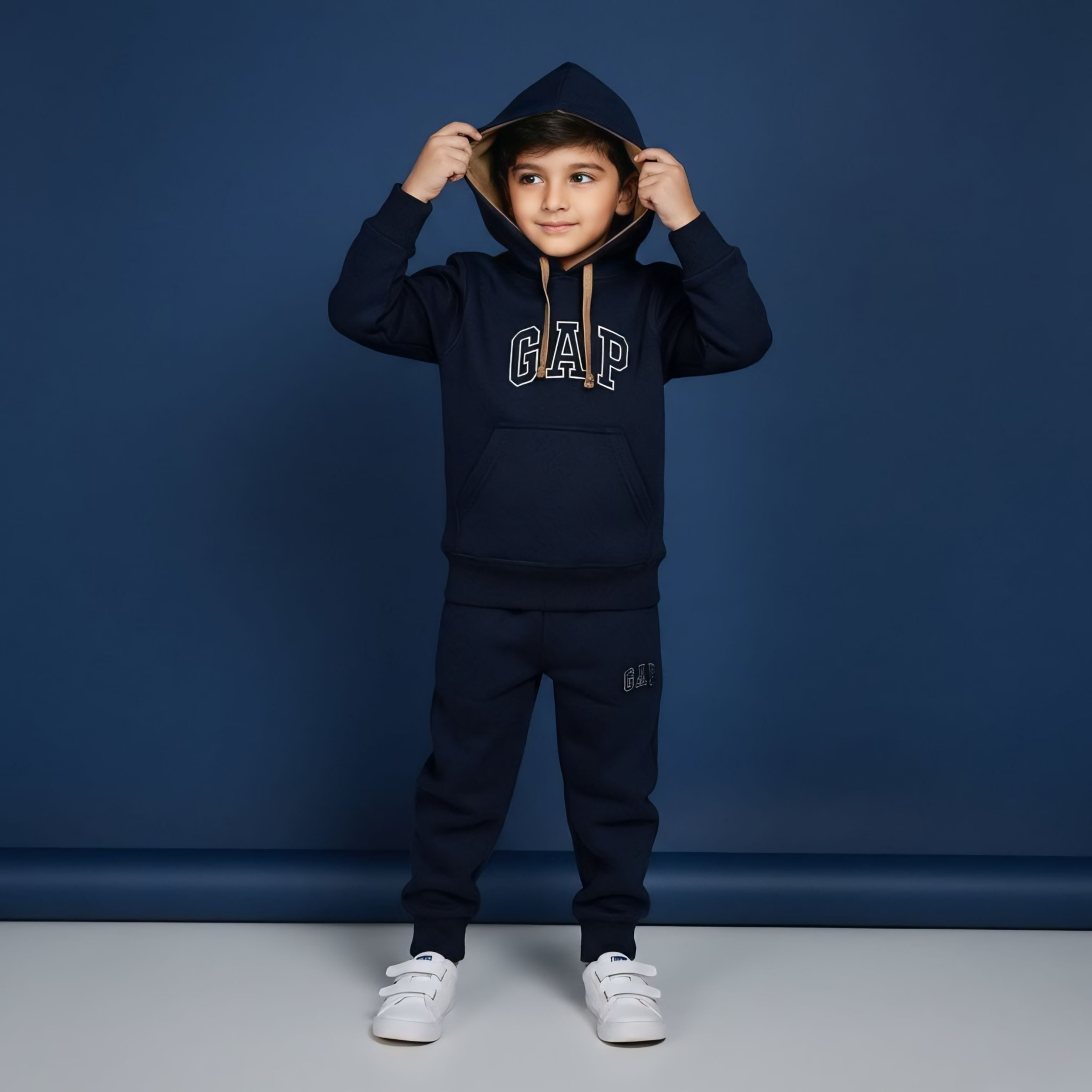 Navy Hoodies Tracksuits