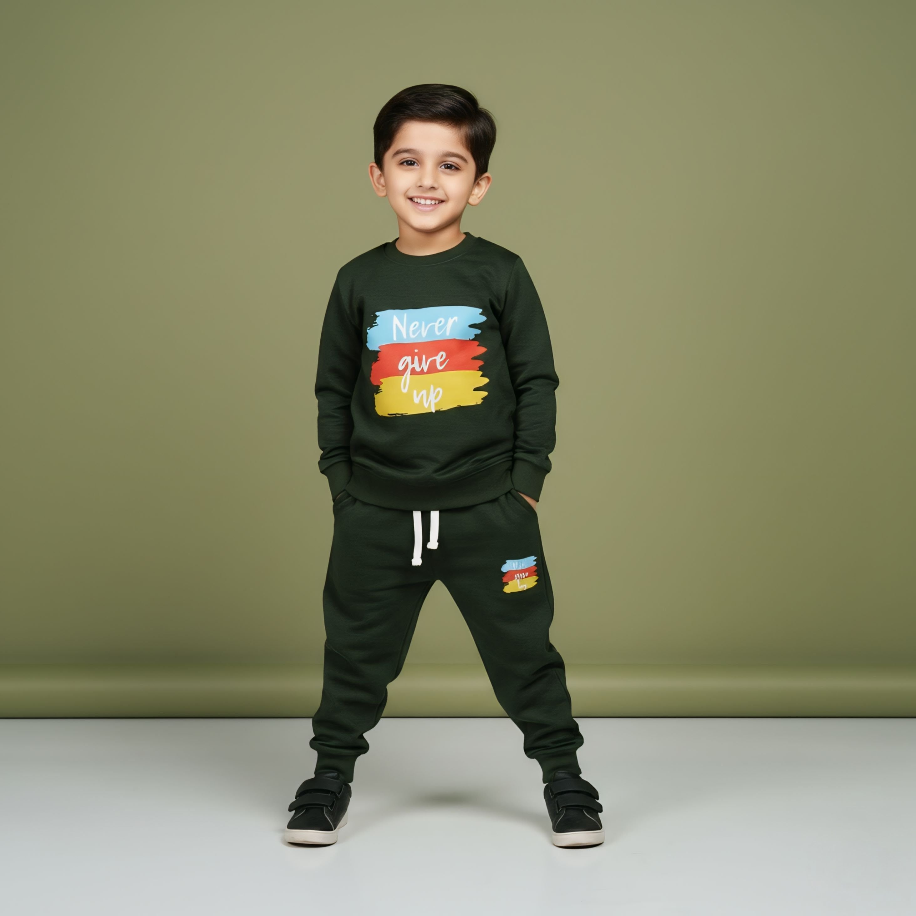 Commando green - Fleece Tracksuits