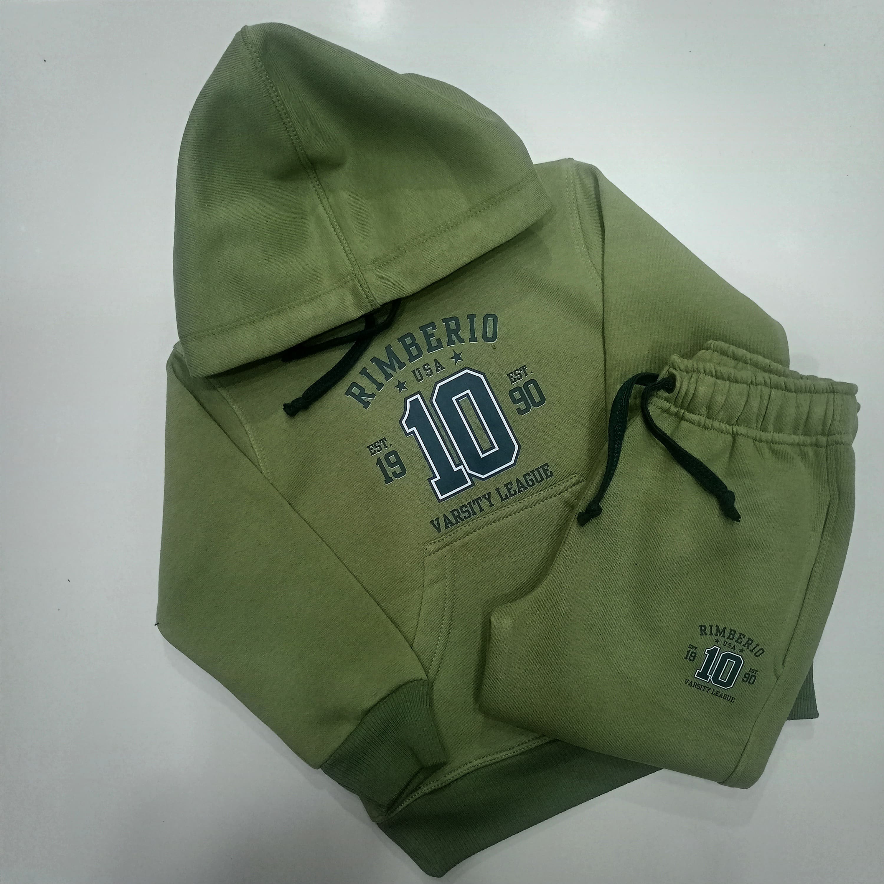 10- Green Hoodies Tracksuits