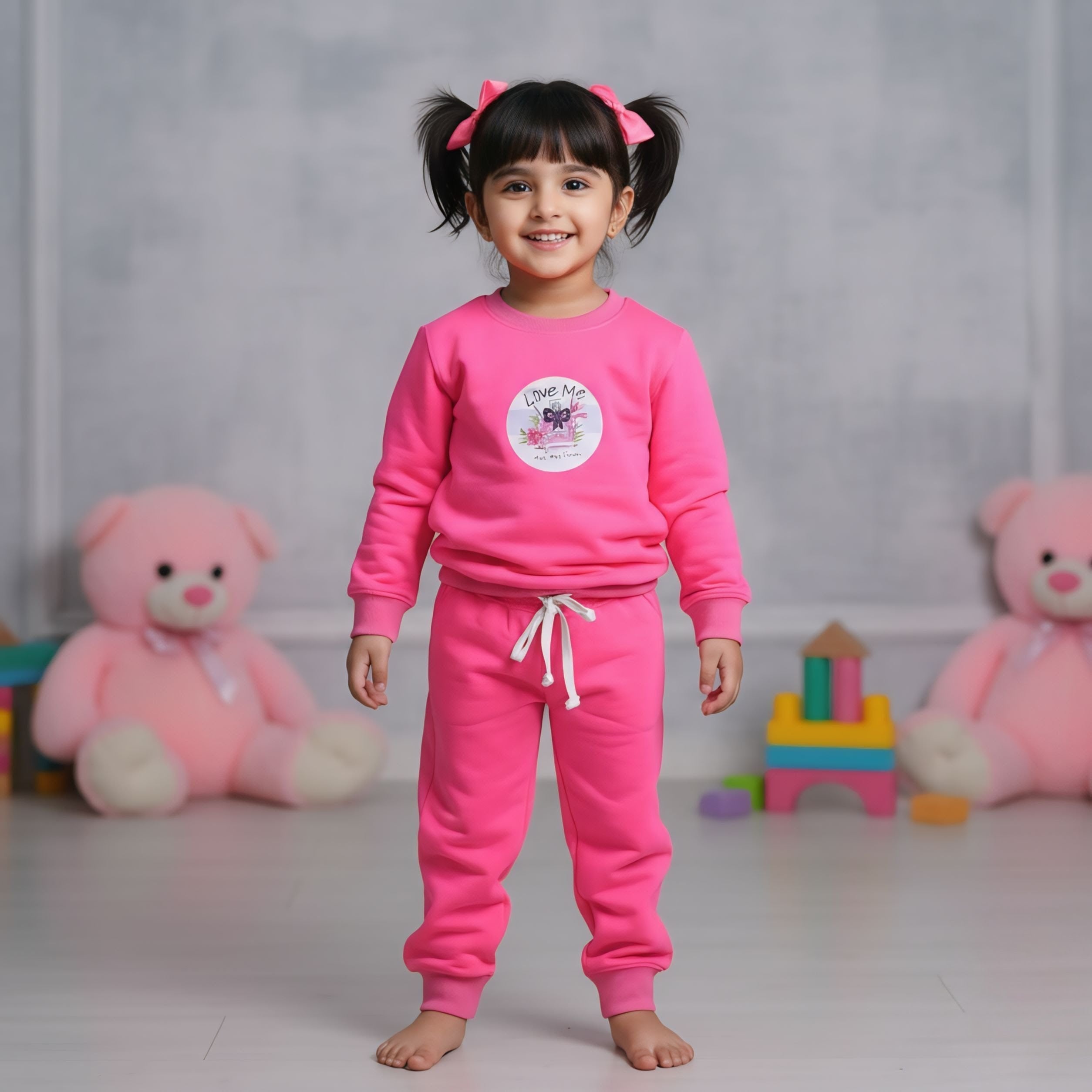 PINK Fleece Tracksuits