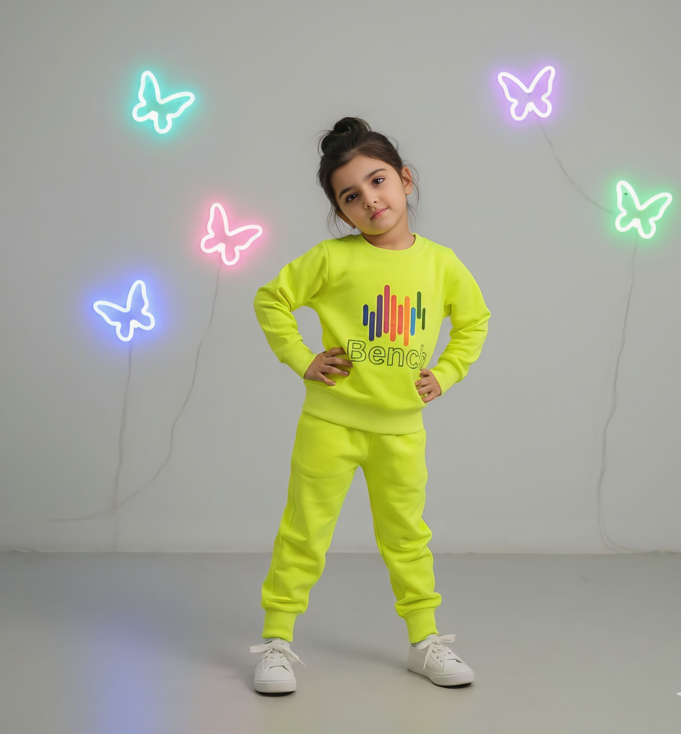 Neon Bench Fleece Tracksuits