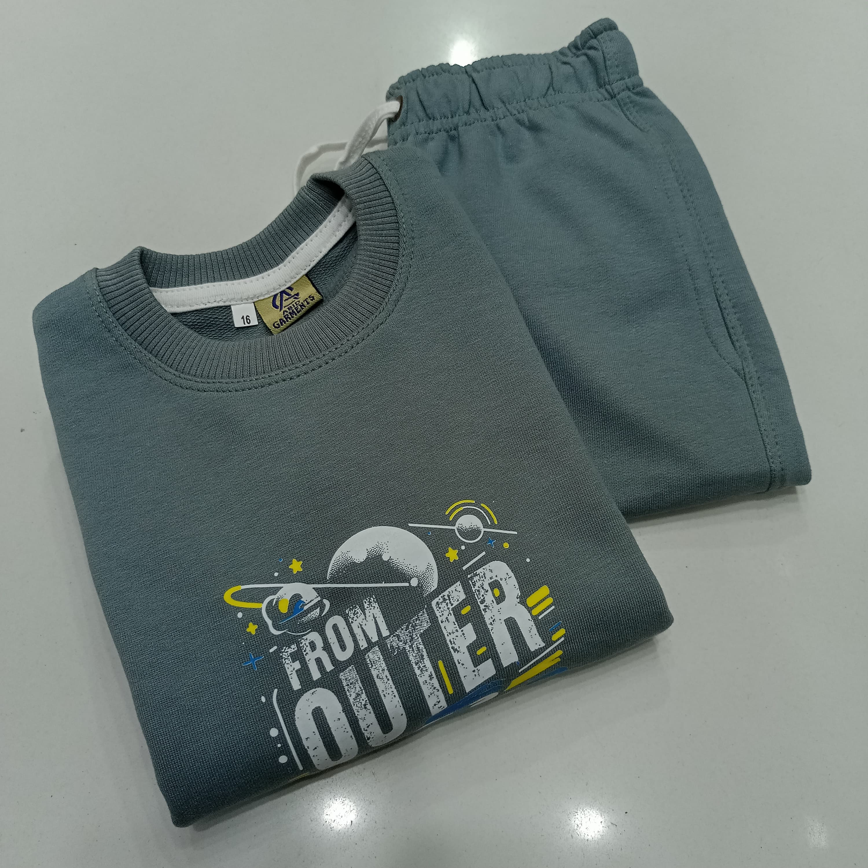 Outer Space Terry Cotton Tracksuits