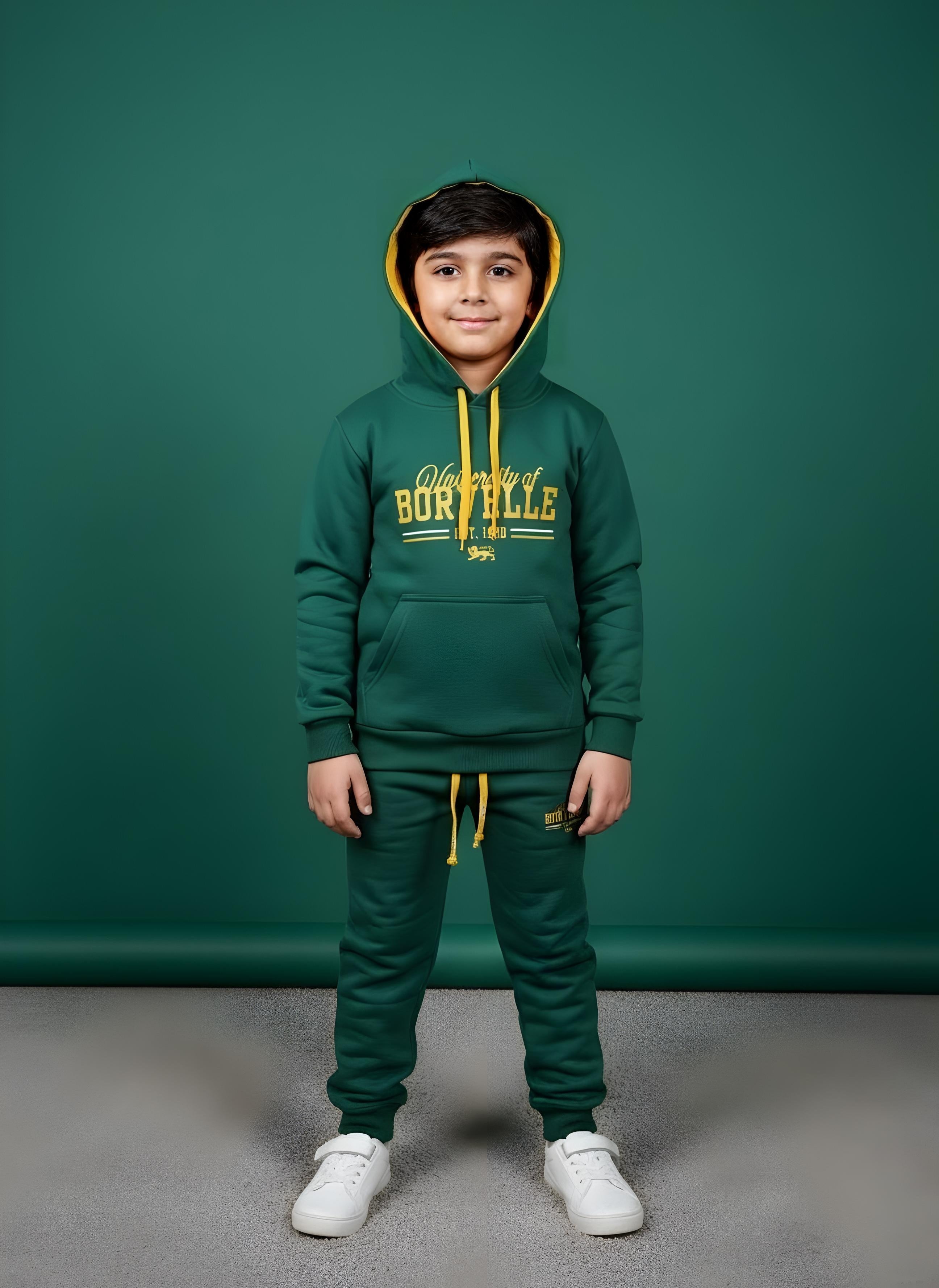 Green Borc. Hoodies Tracksuits