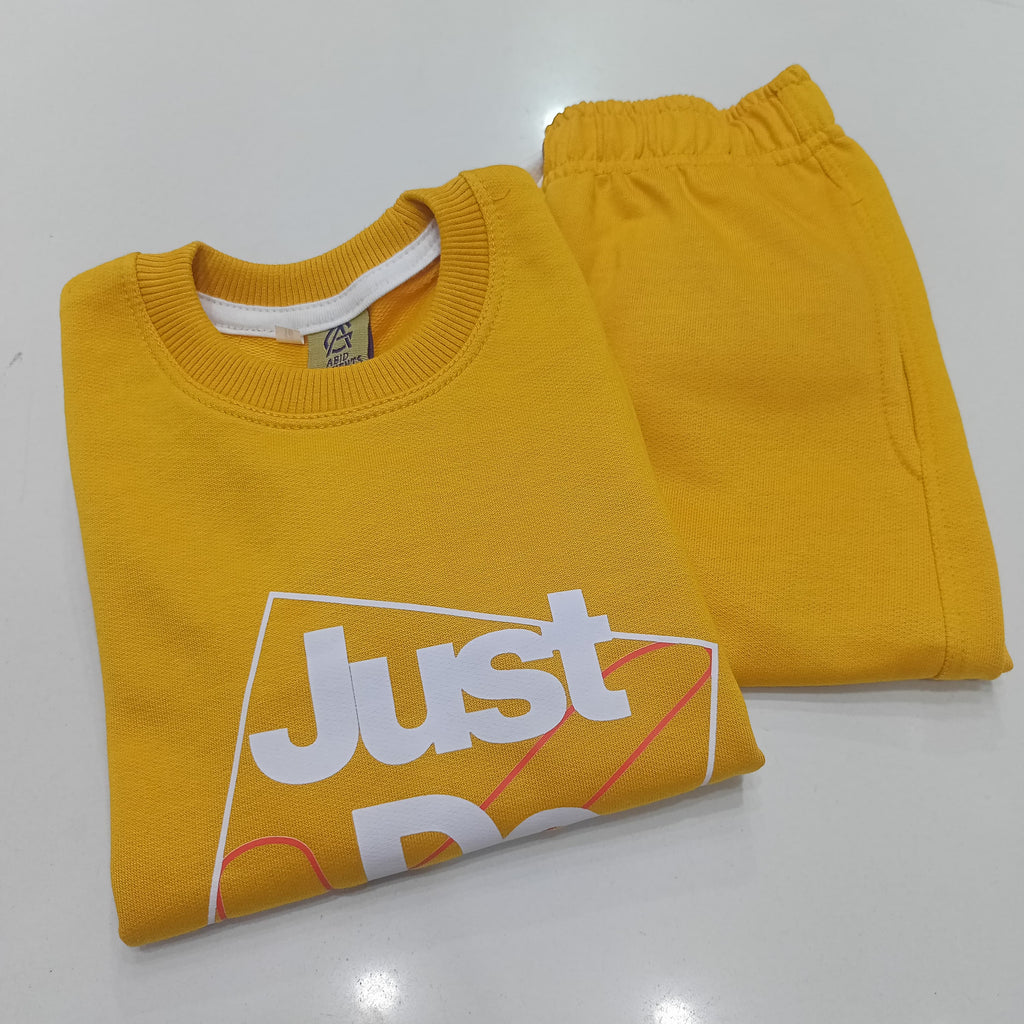 Just Do It Terry Cotton Tracksuits