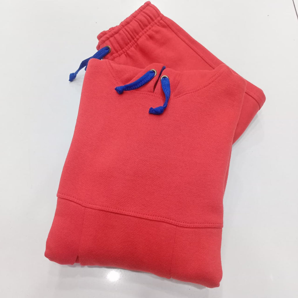 Maroonish Red Fleece Frock Dress