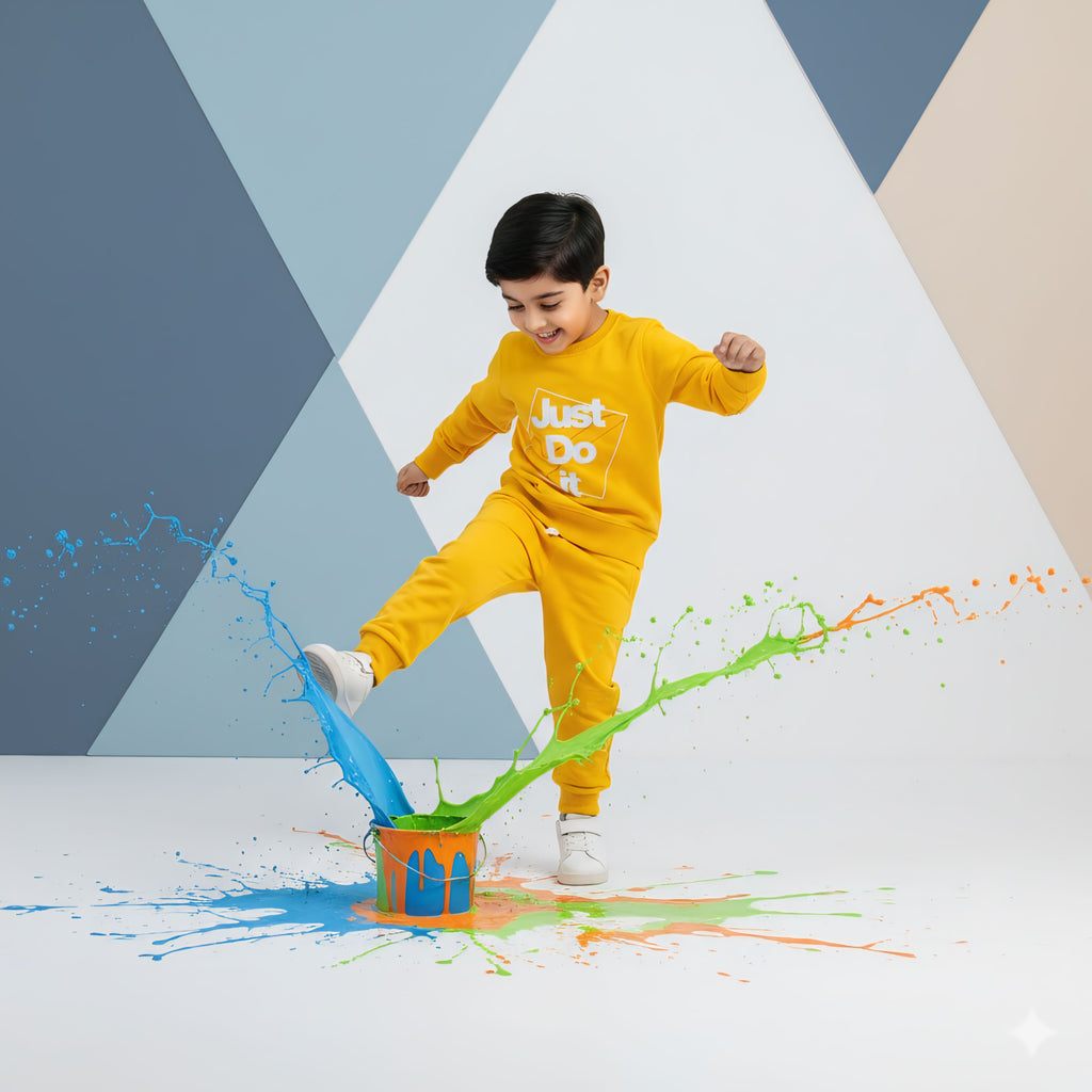 Just Do It Terry Cotton Tracksuits